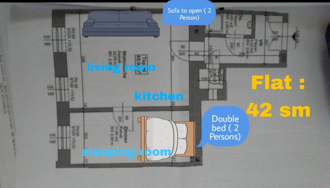 Twin Apartment Wien Eksteriør billede